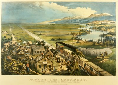 Across the Continent, Westward the Course of Empire Takes Its Way by Frances Flora Bond Palmer